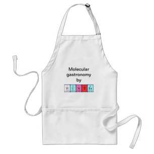Hunter periodic table name apron