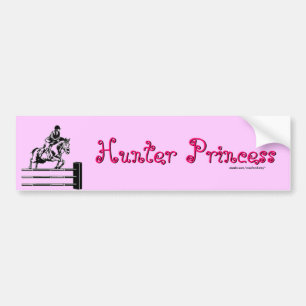 Hunter Princess Bumper Sticker
