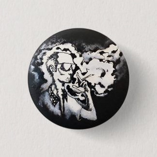 Hunter S. Thompson 3 Cm Round Badge