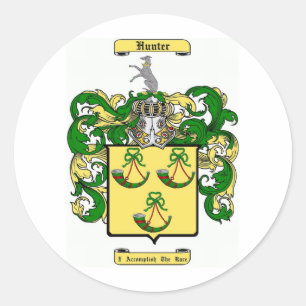 Hunter (scottish) classic round sticker