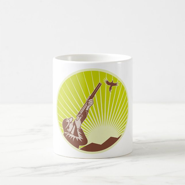 Hunter Shooting A Goose Coffee Mug (Creator Uploaded)