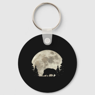 Hunter Wild Boar Keiler Wildsau Hunting Hunter  Key Ring