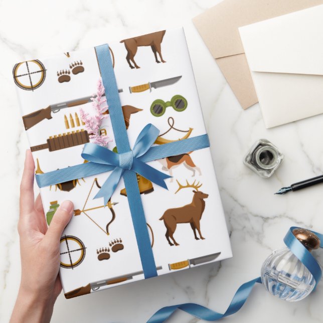 Hunter Wrapping Paper, Hunting Gift Wrap (Gifting)
