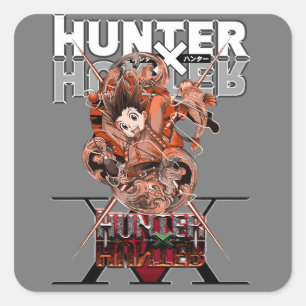 Hunter X Hunter Square Sticker
