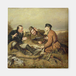 Hunters, 1816 magnet