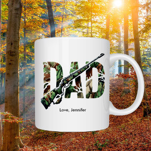 Hunters Best Dad Father's Day Personalised Coffee Mug