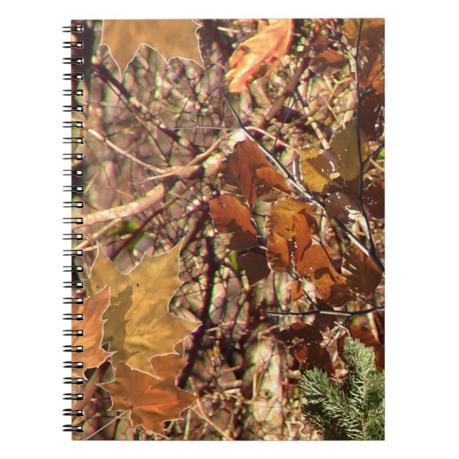Hunter's Camo Camouflage Painting Customise This! Notebook (Front)