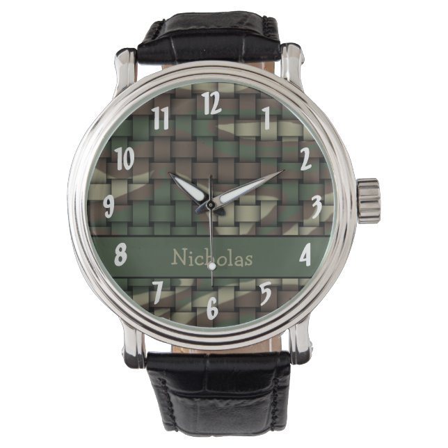 Hunter's Camouflage Watch (Front)