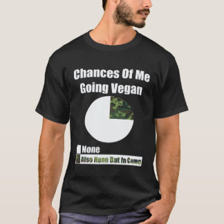 Hunters Chances Of Me Going Vegan Hunting 1 T-Shirt