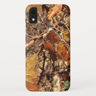Hunter's Fall Nature Camouflage Painting Decor iPhone XR Case