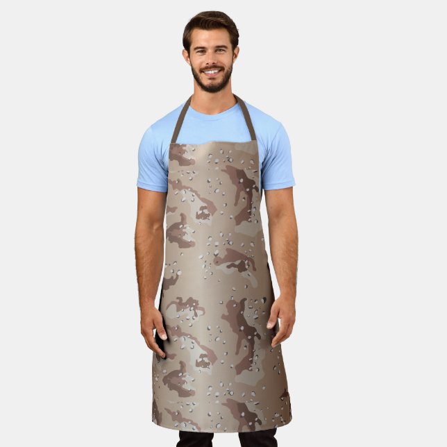 Hunter's Field Dress Camo Long Apron (Worn)