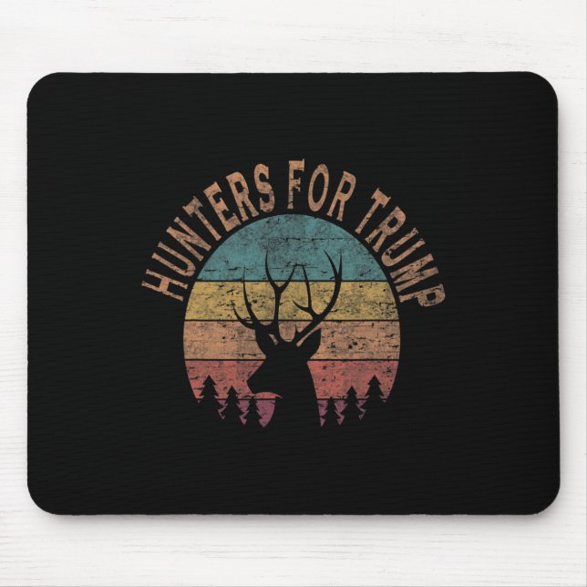 Hunters For Trump  Mouse Pad (Front)