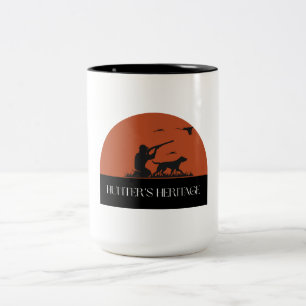 Hunter's Heritage Hunting  Two-Tone Coffee Mug