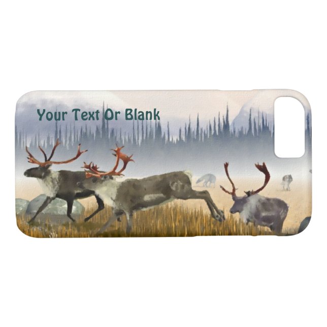 Hunters In The Mist (Caribou) Case-Mate iPhone Case (Back (Horizontal))