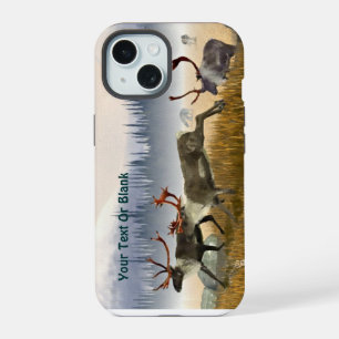 Hunters In The Mist (Caribou) iPhone 15 Case