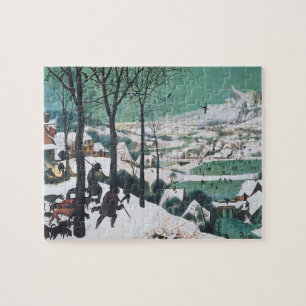 Hunters in the Snow by Bruegel Jigsaw Puzzle