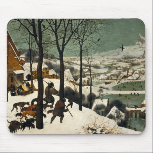 Hunters in the Snow by Pieter Bruegel the Elder Mouse Pad
