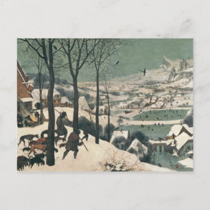 Hunters in the Snow - january, 1565 Postcard