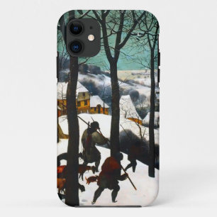 Hunters in the Snow Landscape Pieter Bruegel iPhone 11 Case