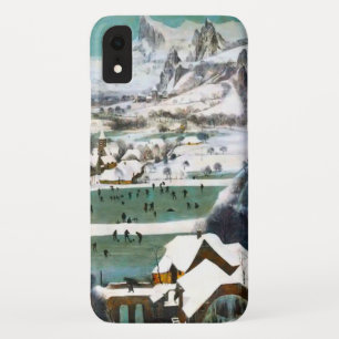 Hunters in the Snow Landscape Pieter Bruegel iPhone XR Case