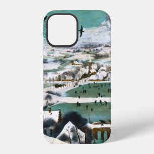 Hunters in the Snow Landscape Pieter Bruegel iPhone 12 Case