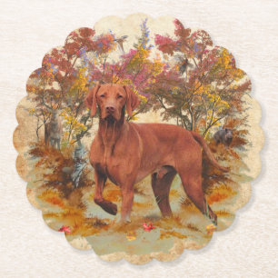 Hunters , partners for life  Vizsla   Paper Coaster