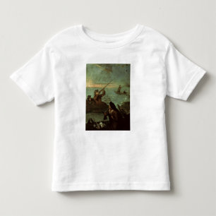 Hunters Shooting at Ducks (oil on canvas) Toddler T-Shirt