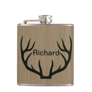 Hunter's Vinyl Wrapped Flask
