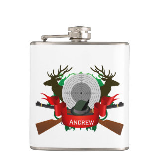 Hunters Vinyl Wrapped Flask