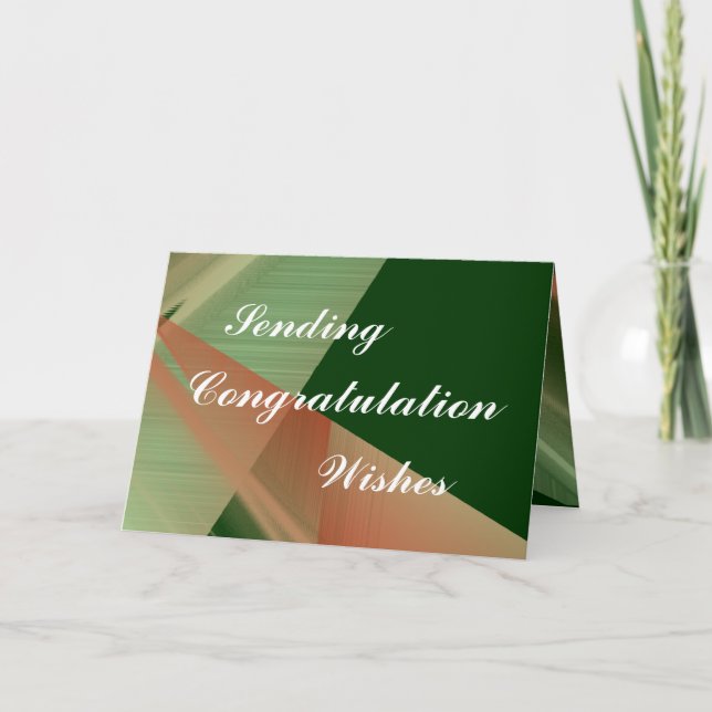 HunterSageCard2-customise any occasion Card (Front)