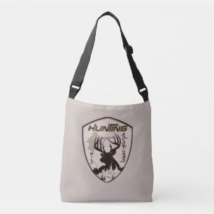 Hunting adventures crossbody bag