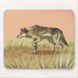 Hunting at Sunrise Mouse Pad