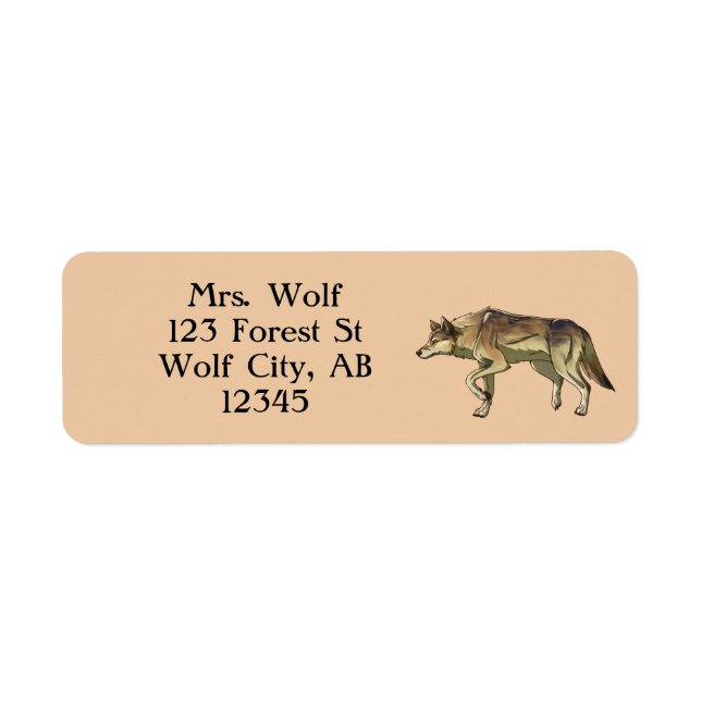 Hunting at Sunrise Return Address Label (Front)