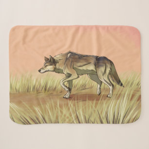 Hunting at Sunrise Sherpa Blanket