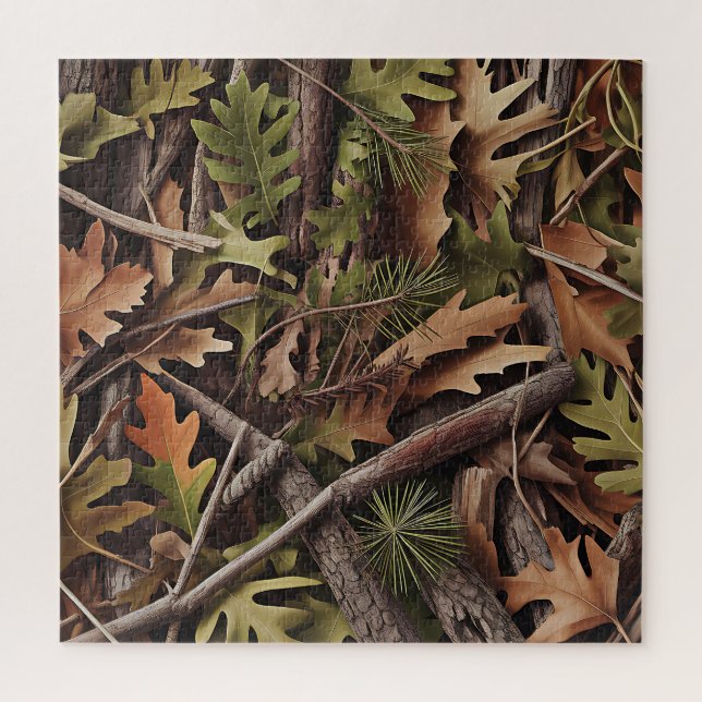 hunting camo puzzle (Vertical)