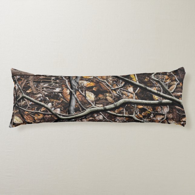 Hunting Camouflage Pattern 6 Body Cushion (Front)