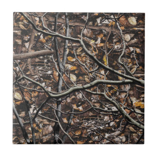 Hunting Camouflage Pattern 6 Ceramic Tile