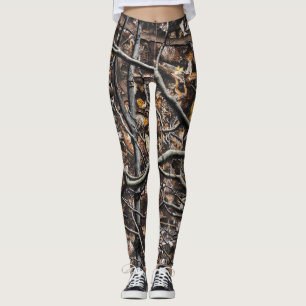 Hunting Camouflage Pattern 6 Leggings