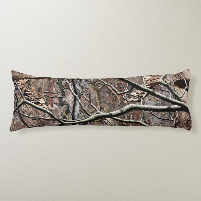 Hunting Camouflage Pattern 8 Body Cushion (Front)