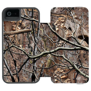 Hunting Camouflage Pattern 8 Incipio Watson™ iPhone 5 Wallet Case