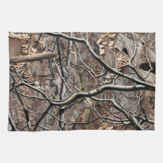 Hunting Camouflage Pattern 8 Tea Towel