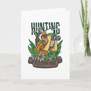 Hunting Card