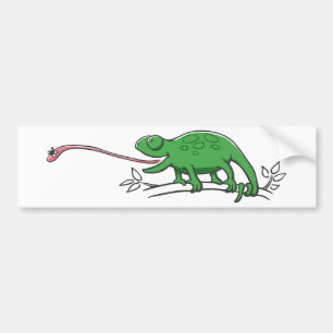 Hunting Chameleon Bumper Sticker