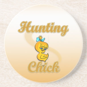 Hunting Chick Coaster