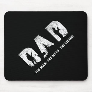 Hunting Dad The Man The Myth The Legend Father&#  Mouse Pad