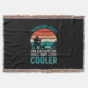 Hunting Dad Throw Blanket