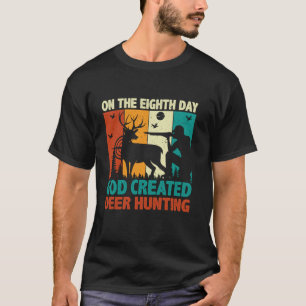 Hunting Deer Buck Hunting Patriotic Hunter Long Sl T-Shirt