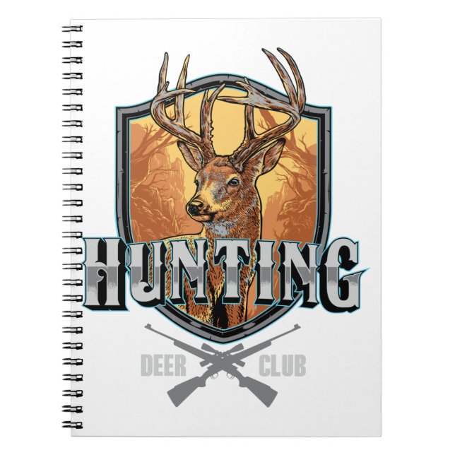 hunting deer club notebook (Front)
