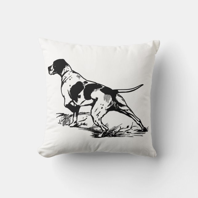 Hunting Dog Cushion (Front)
