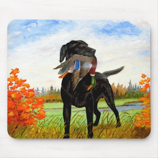 Hunting Dog Mousepad (Front)